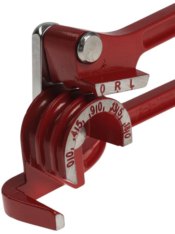 Трубогиб ТУНДРА, для медных, алюминиевых, латунных труб 6-8-10 мм, до 180°