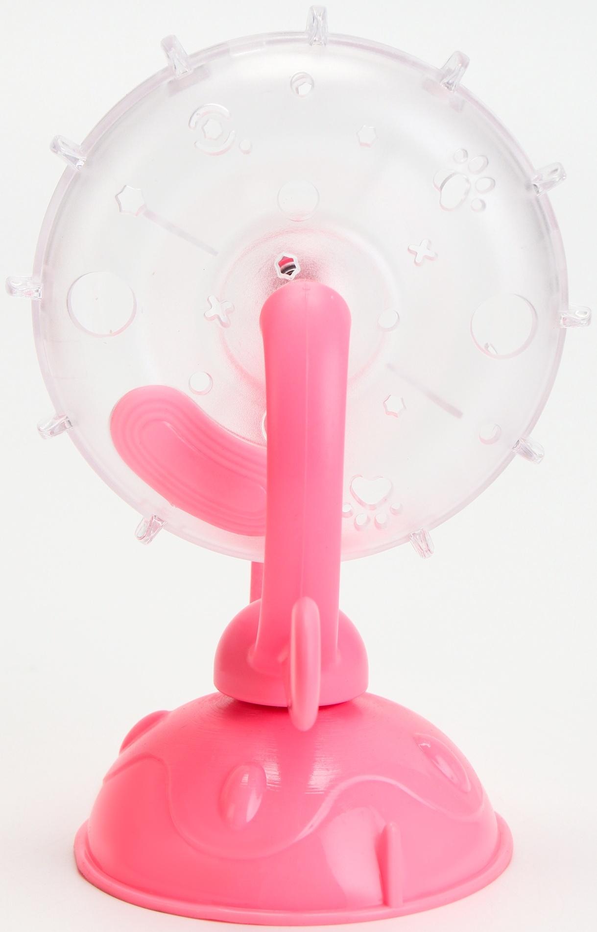 Игрушка для кошек под лакомство, 13 х 11, розовая