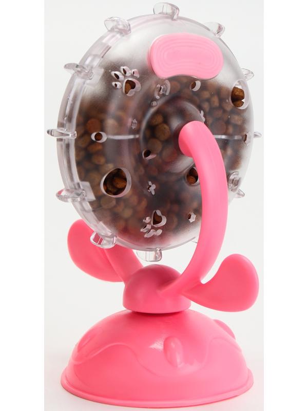 Игрушка для кошек под лакомство, 13 х 11, розовая