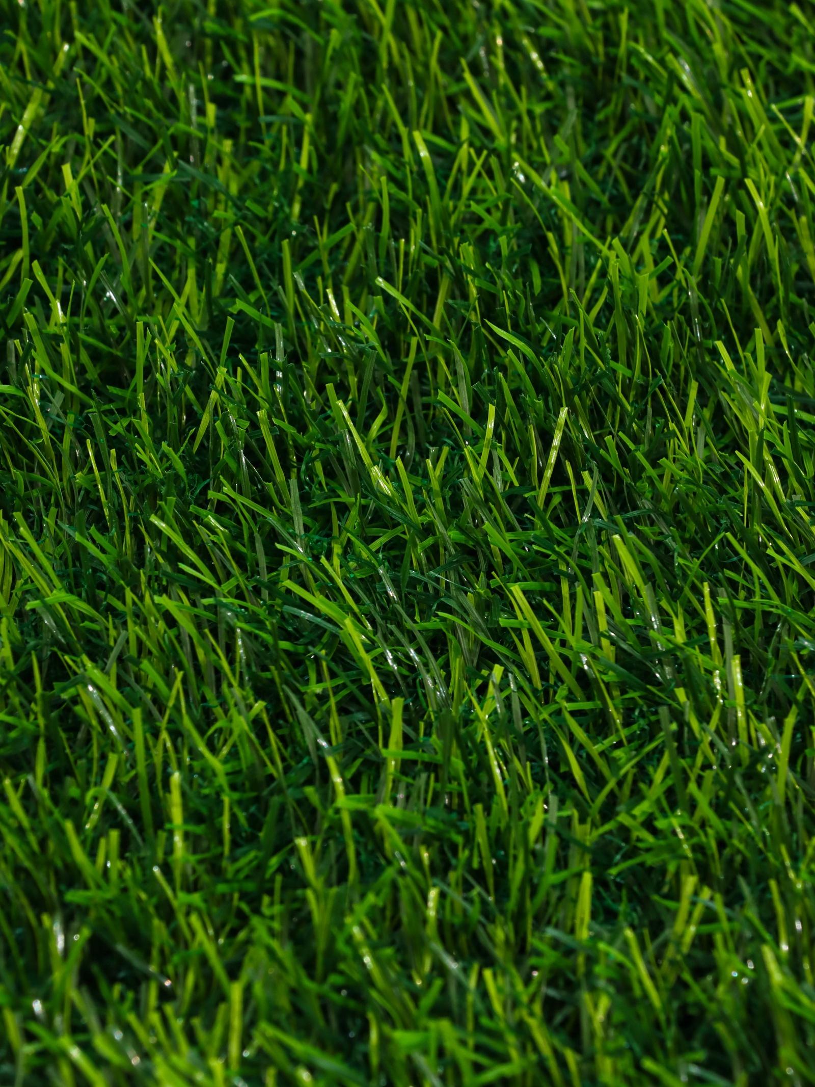 Газон искусственный,  с проклейкой, высота 3см, 12иг, 2 х 25м, зеленый, 