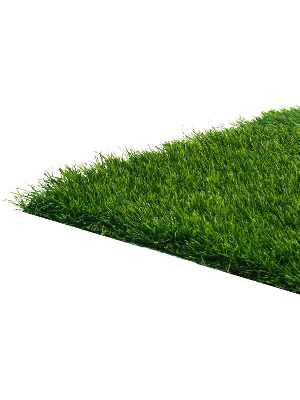 Газон искусственный,  с проклейкой,  высота 5см, 15иг, 2 х 25 м, зеленый, 