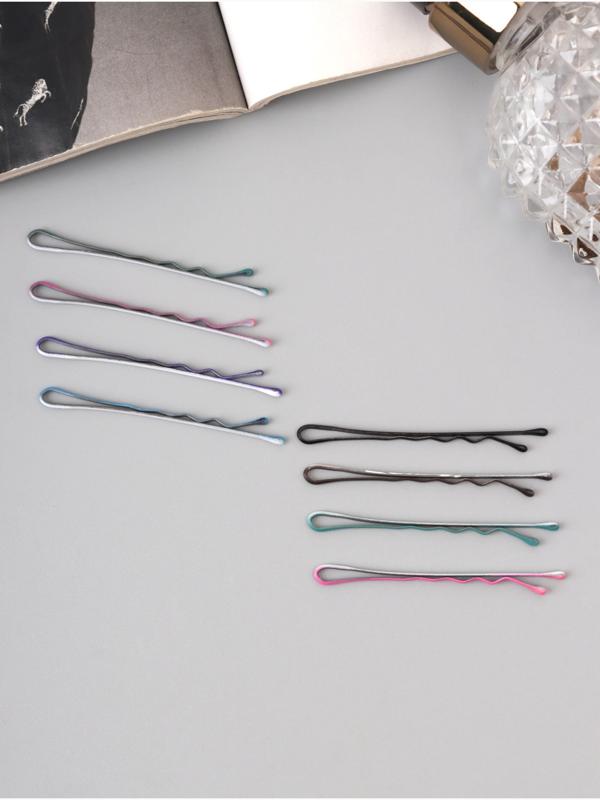 Невидимка для волос «Колор», набор 30 шт., весна, 4.5 см, МИКС