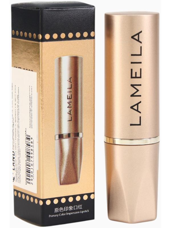 Помада для губ, глянцевая, 3,8 гр, не водостойкая, оттенок №4