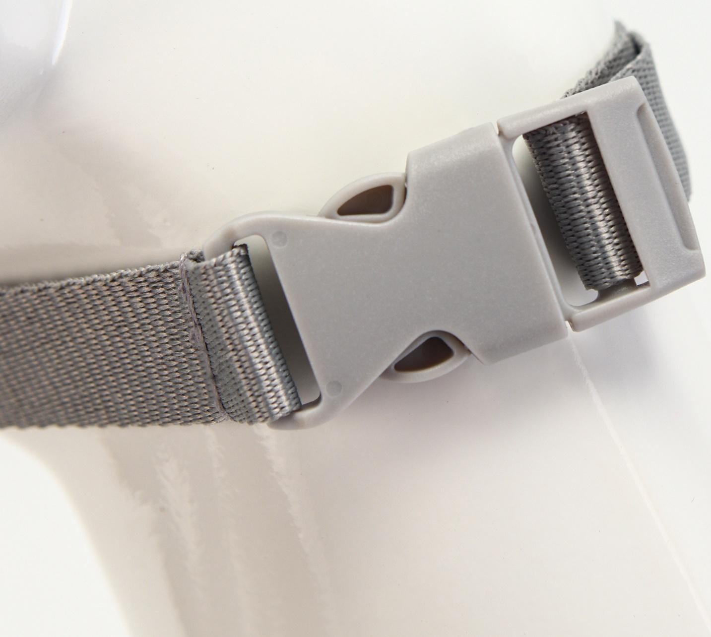 Намордник силиконовый фиксирующий, размер M (ОМ 15 см, ОШ 18-30 см), розовый