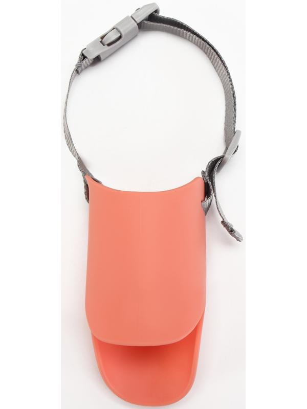 Намордник силиконовый фиксирующий, размер M (ОМ 15 см, ОШ 18-30 см), розовый