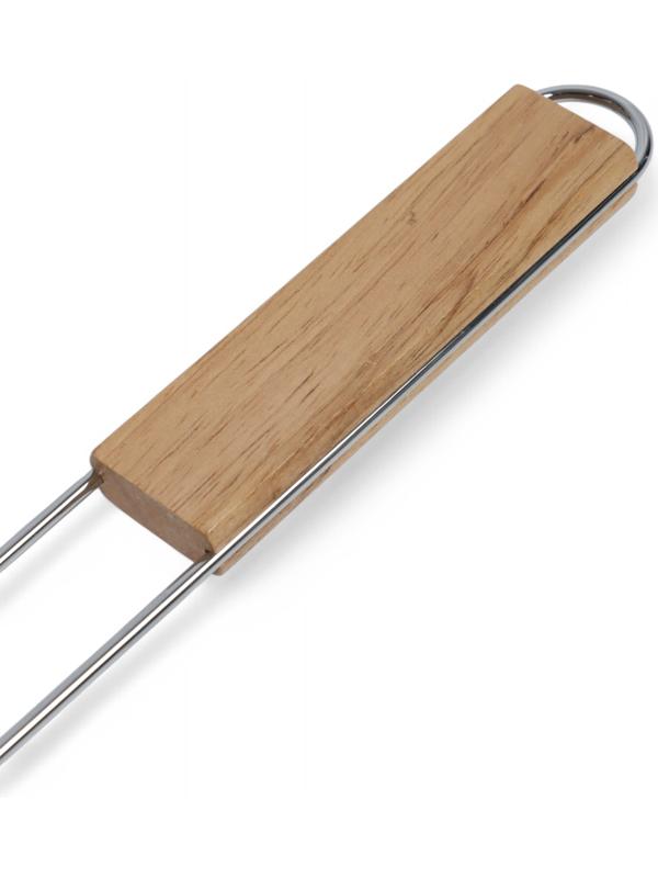 Решетка гриль, хромированная сталь, 55×31×24 см, глубина 5 см