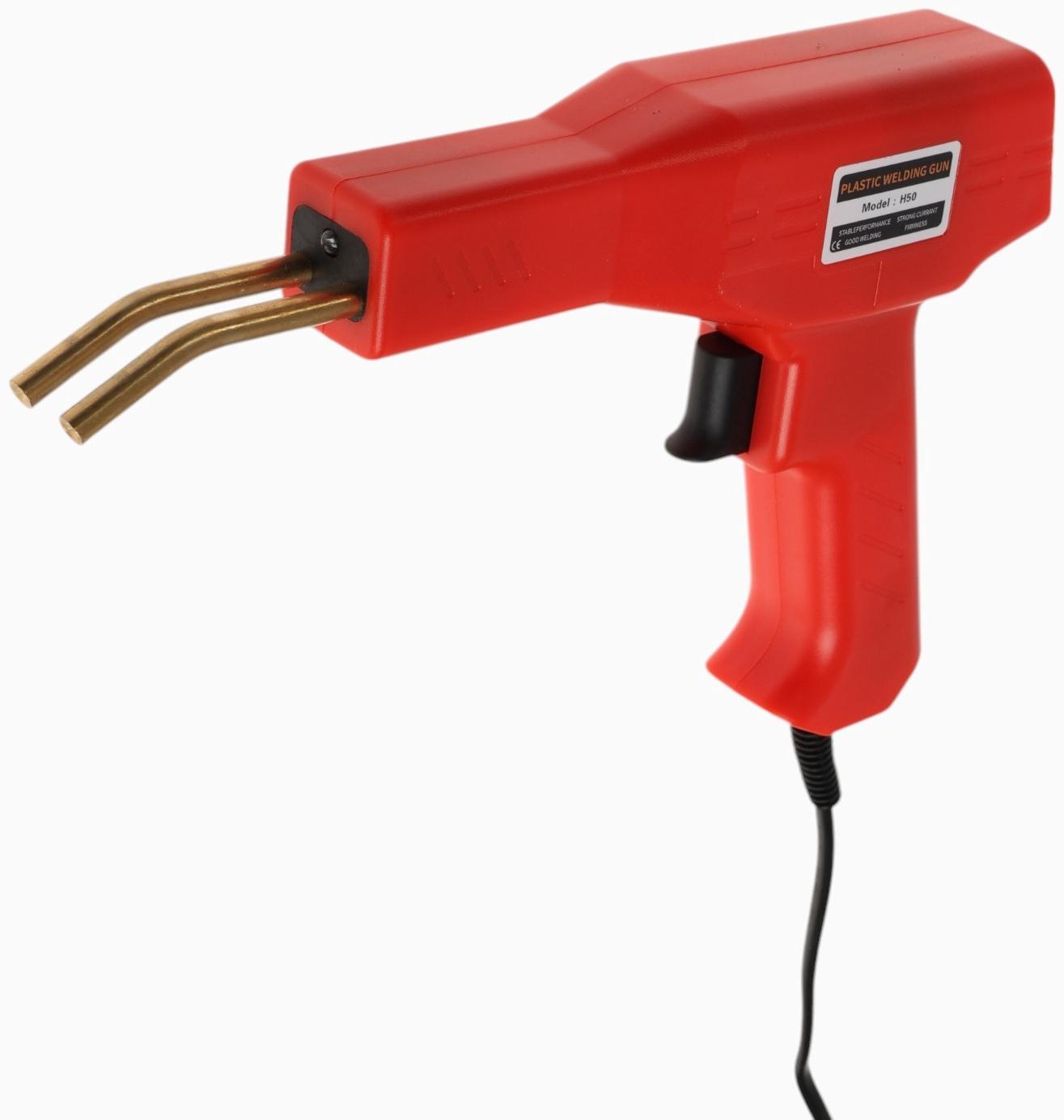 Паяльник для пластика ТУНДРА, 50 Вт, 750 °С, комплект оснастки, кейс