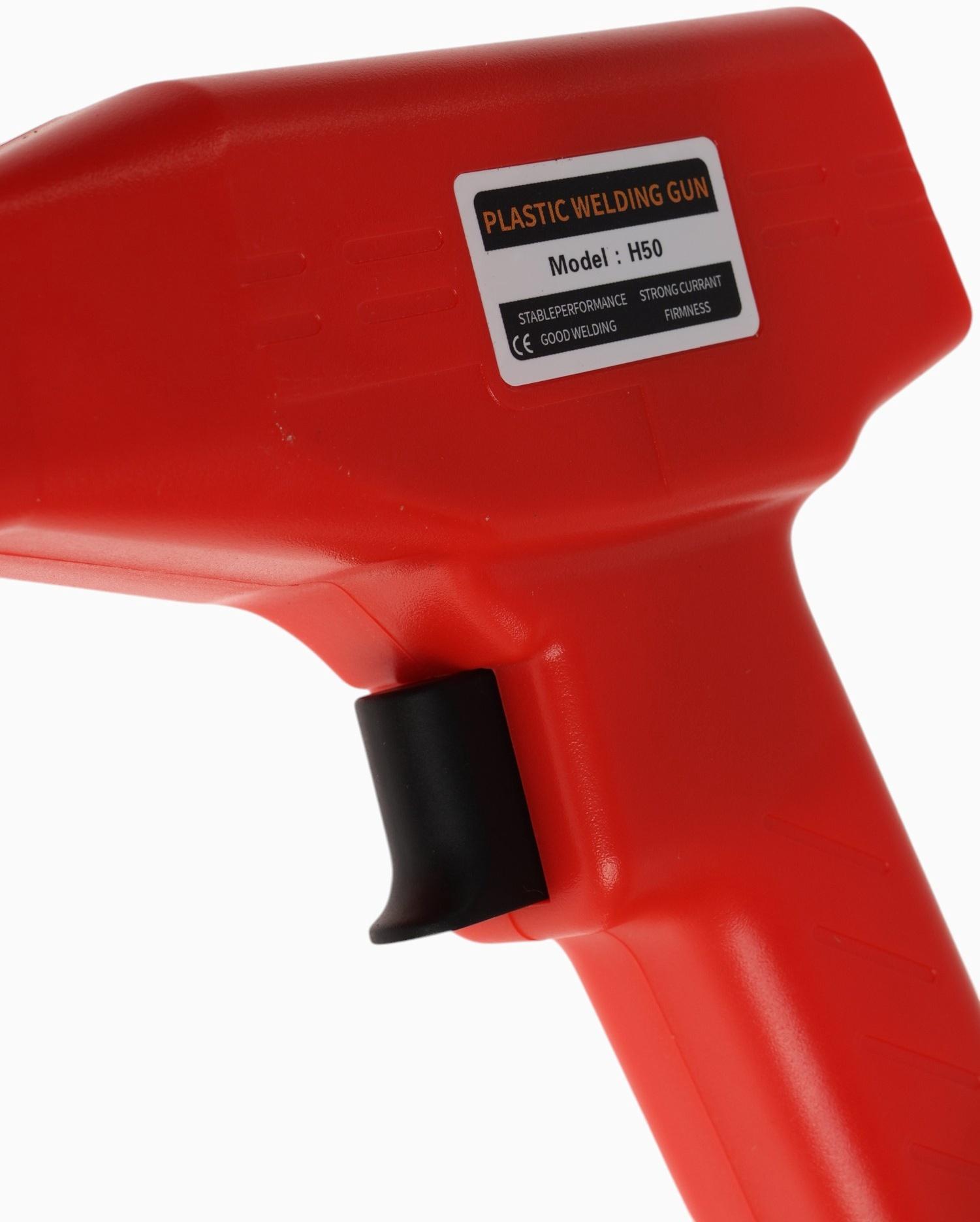 Паяльник для пластика ТУНДРА, 50 Вт, 750 °С, комплект оснастки, кейс