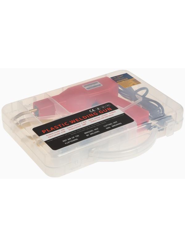 Паяльник для пластика ТУНДРА, 50 Вт, 750 °С, комплект оснастки, кейс