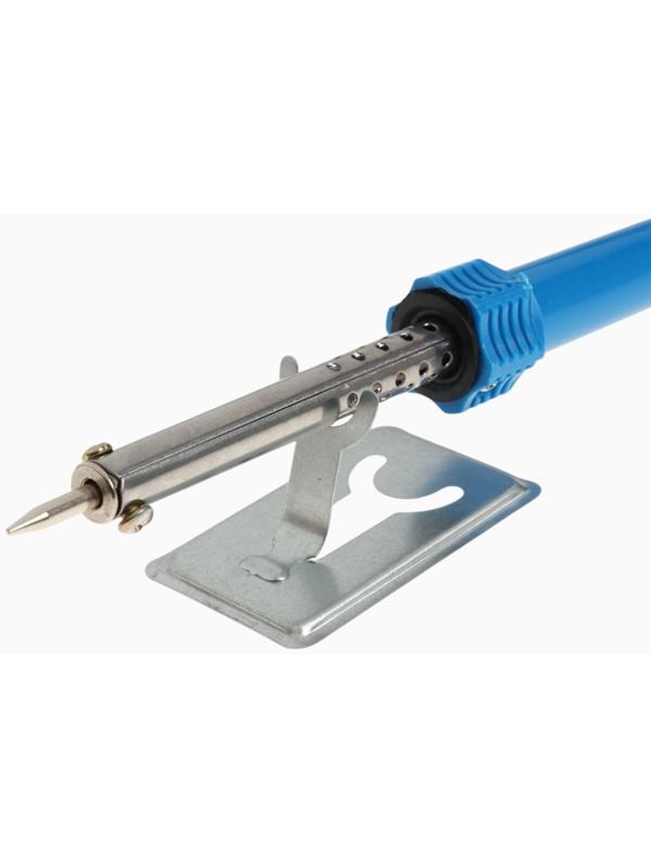 Паяльный набор ТУНДРА, паяльник 40 Вт, оловоотсос, подставка, припой, 4 предмета