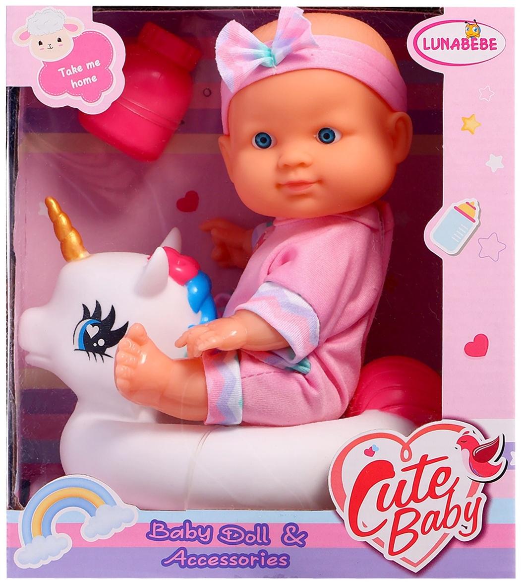 Пупс «Купание с единорогом», с аксессуарами, МИКС