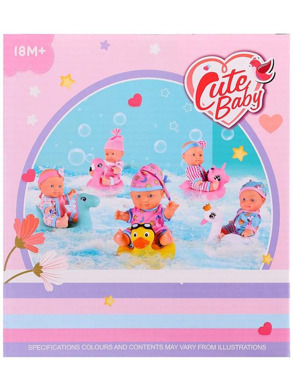 Пупс «Купание с единорогом», с аксессуарами, МИКС