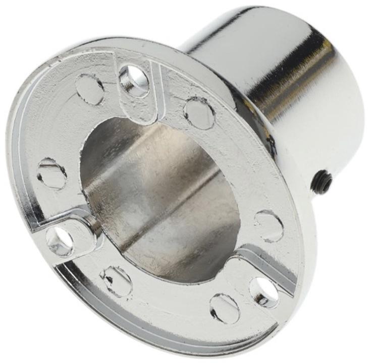 Штангодержатель с фикс ТУНДРА, d=25 мм, хром