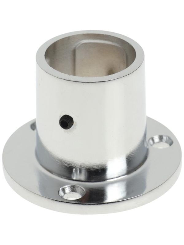 Штангодержатель с фикс ТУНДРА, d=25 мм, хром