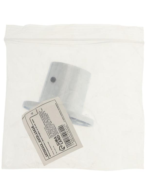 Штангодержатель с фикс ТУНДРА, d=25 мм, хром