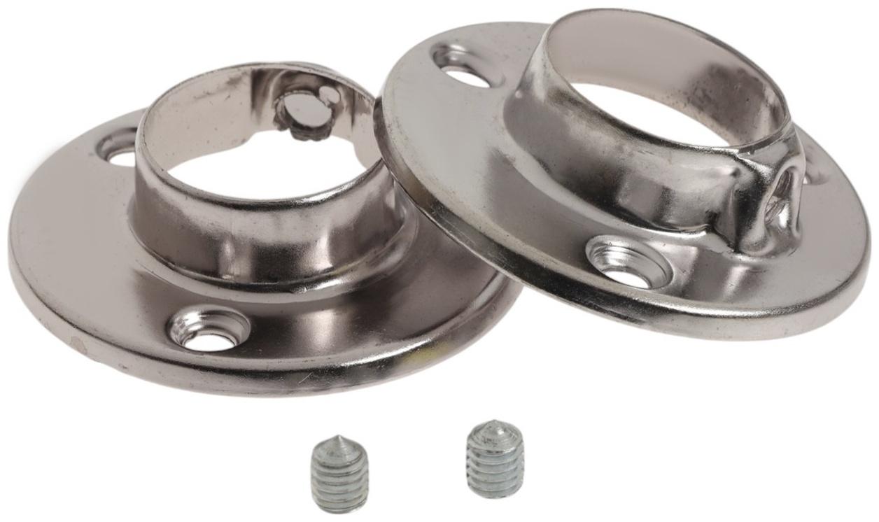 Штангодержатель ТУНДРА, d=25 мм, металл 1.2 мм