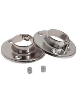 Штангодержатель ТУНДРА, d=25 мм, металл 1.2 мм