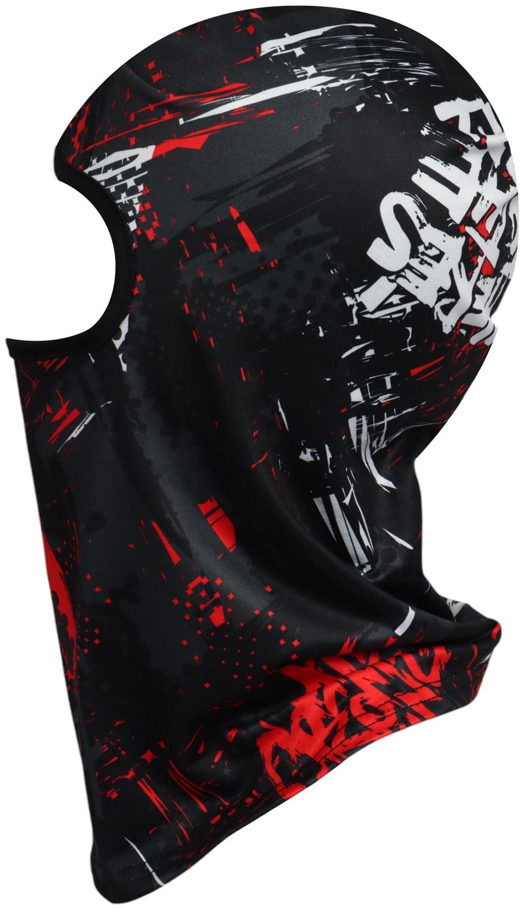 Маска-балаклава Crazy, размер универсальный, чёрная