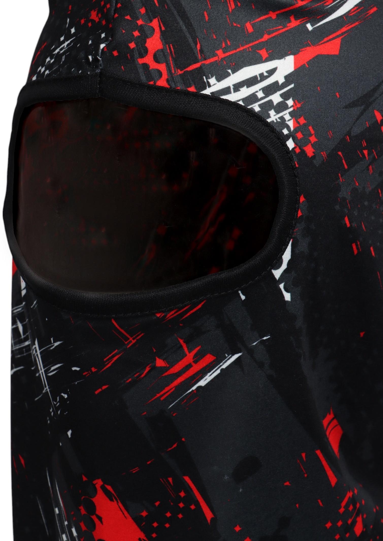 Маска-балаклава Crazy, размер универсальный, чёрная