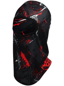 Маска-балаклава Crazy, размер универсальный, чёрная