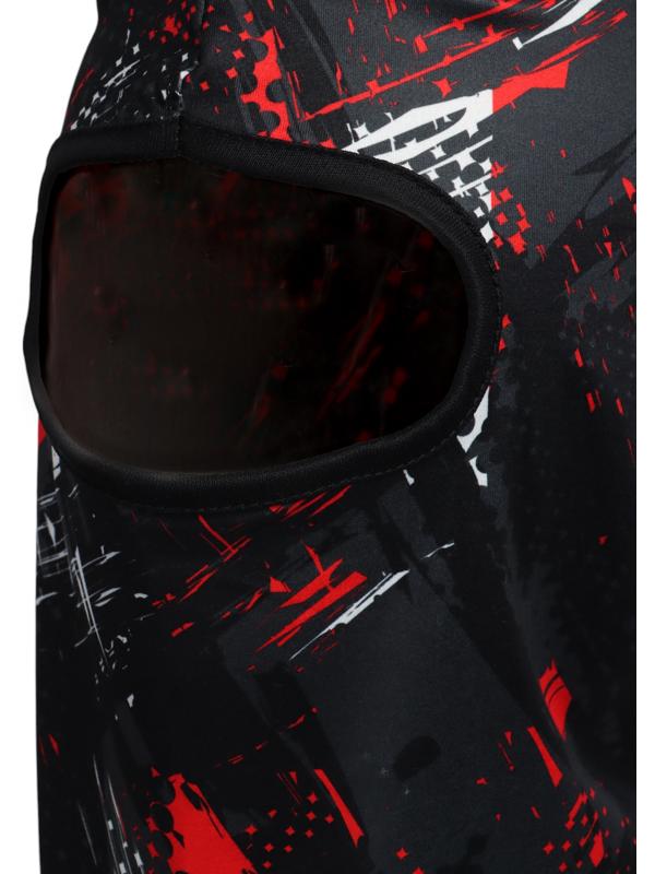 Маска-балаклава Crazy, размер универсальный, чёрная