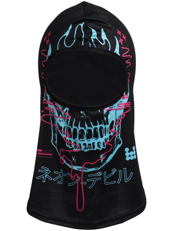 Маска-балаклава Demon, размер универсальный, чёрная