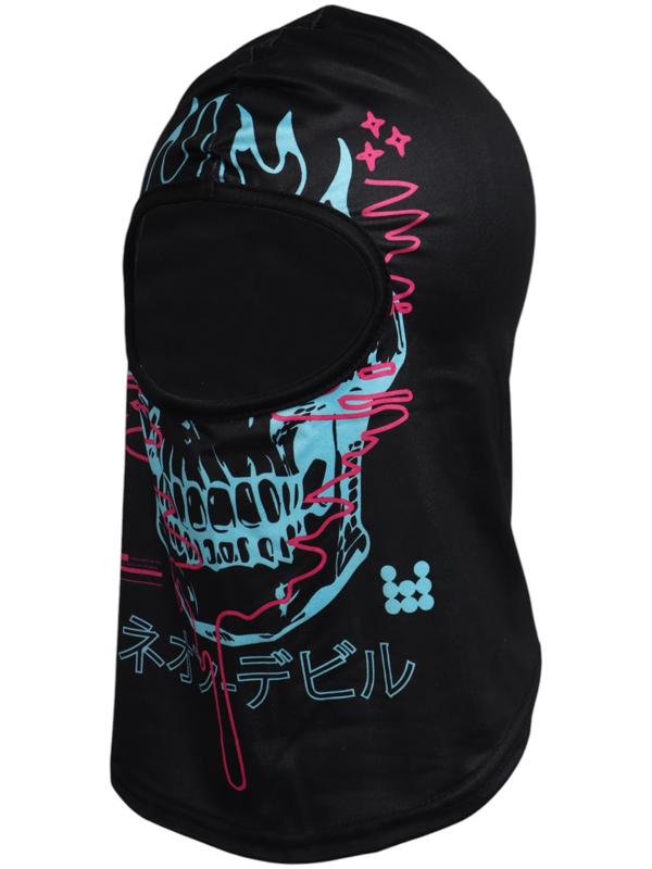 Маска-балаклава Demon, размер универсальный, чёрная