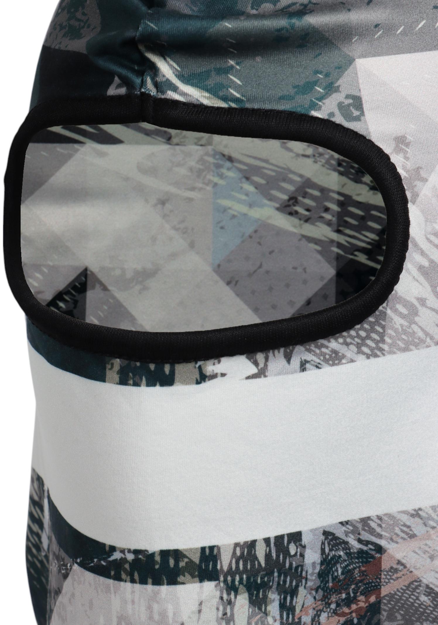 Маска-балаклава Gray Shapes, размер универсальный, серая