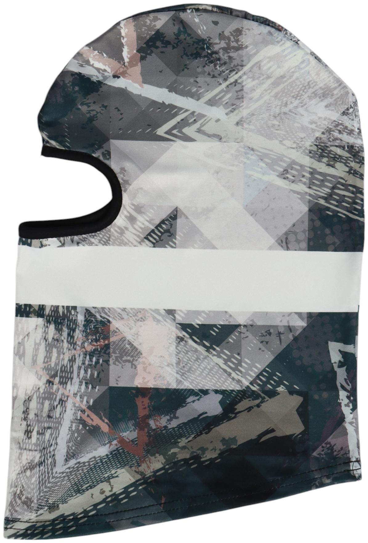 Маска-балаклава Gray Shapes, размер универсальный, серая