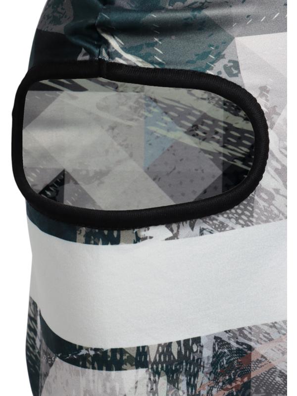 Маска-балаклава Gray Shapes, размер универсальный, серая