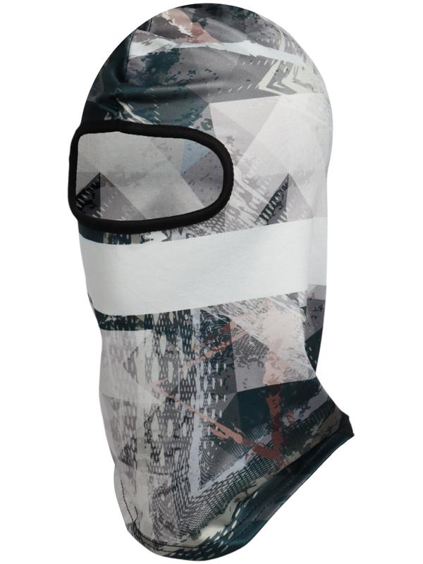 Маска-балаклава Gray Shapes, размер универсальный, серая