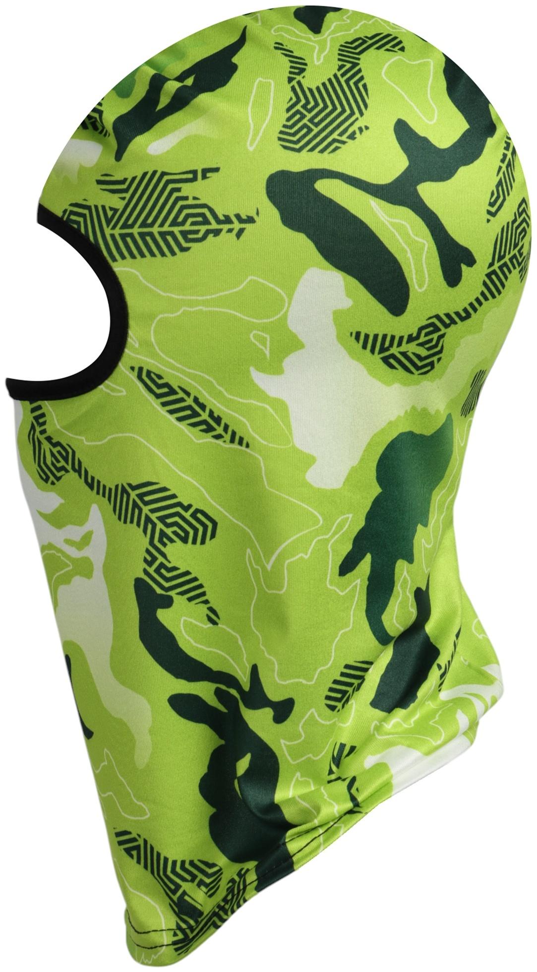 Маска-балаклава Green Spots, размер универсальный, зелёная