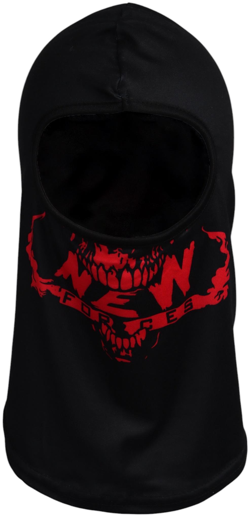 Маска-балаклава New Forses, размер универсальный, чёрная