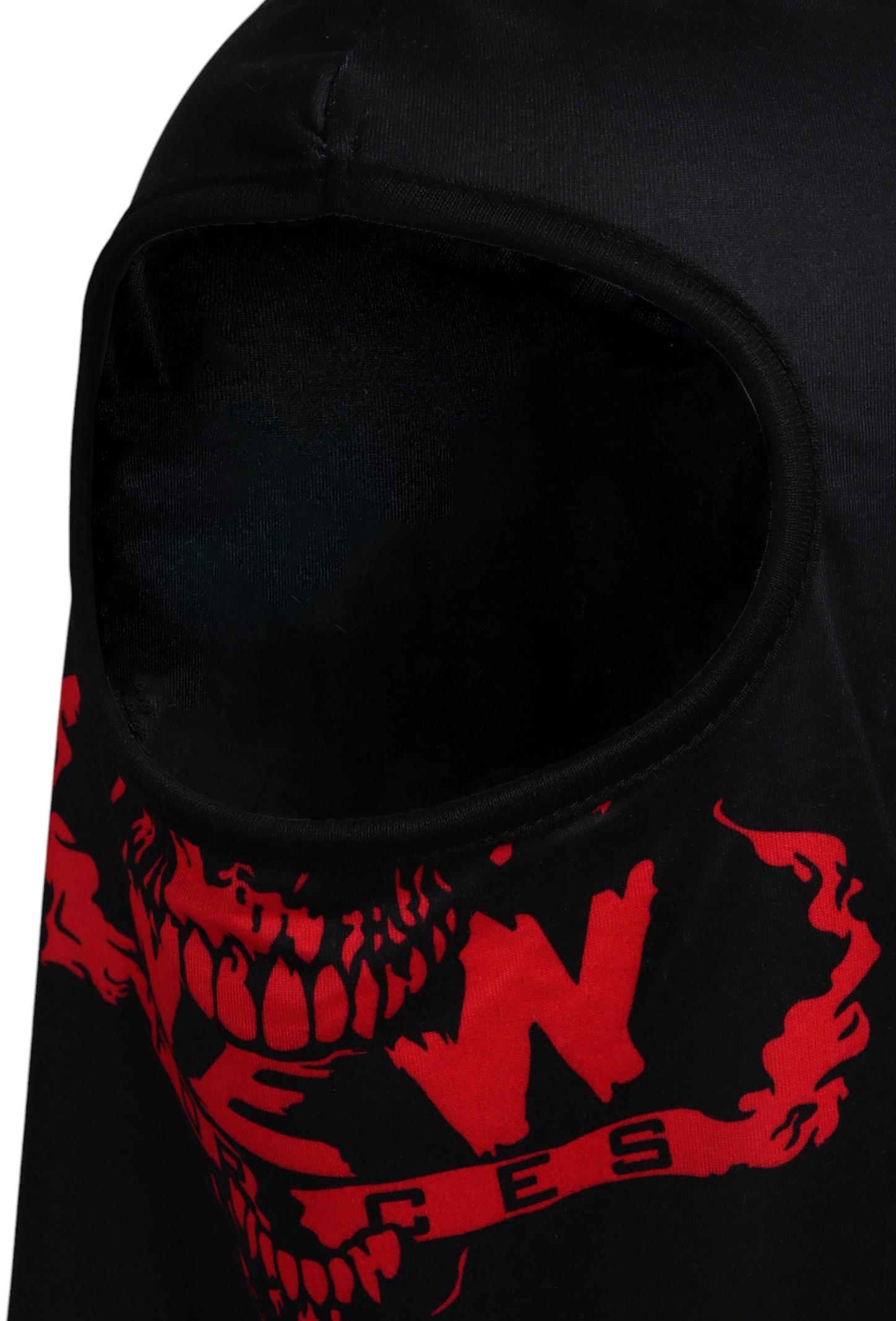 Маска-балаклава New Forses, размер универсальный, чёрная