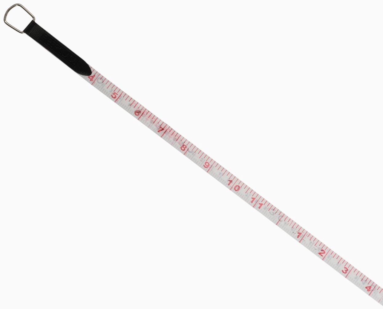 Рулетка геодезическая ЛОМ, ПВХ лента, 20 м × 12.5 мм