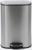 Ведро мусорное с педалью Stölz, 12 л, нержавеющая сталь, хром матовый