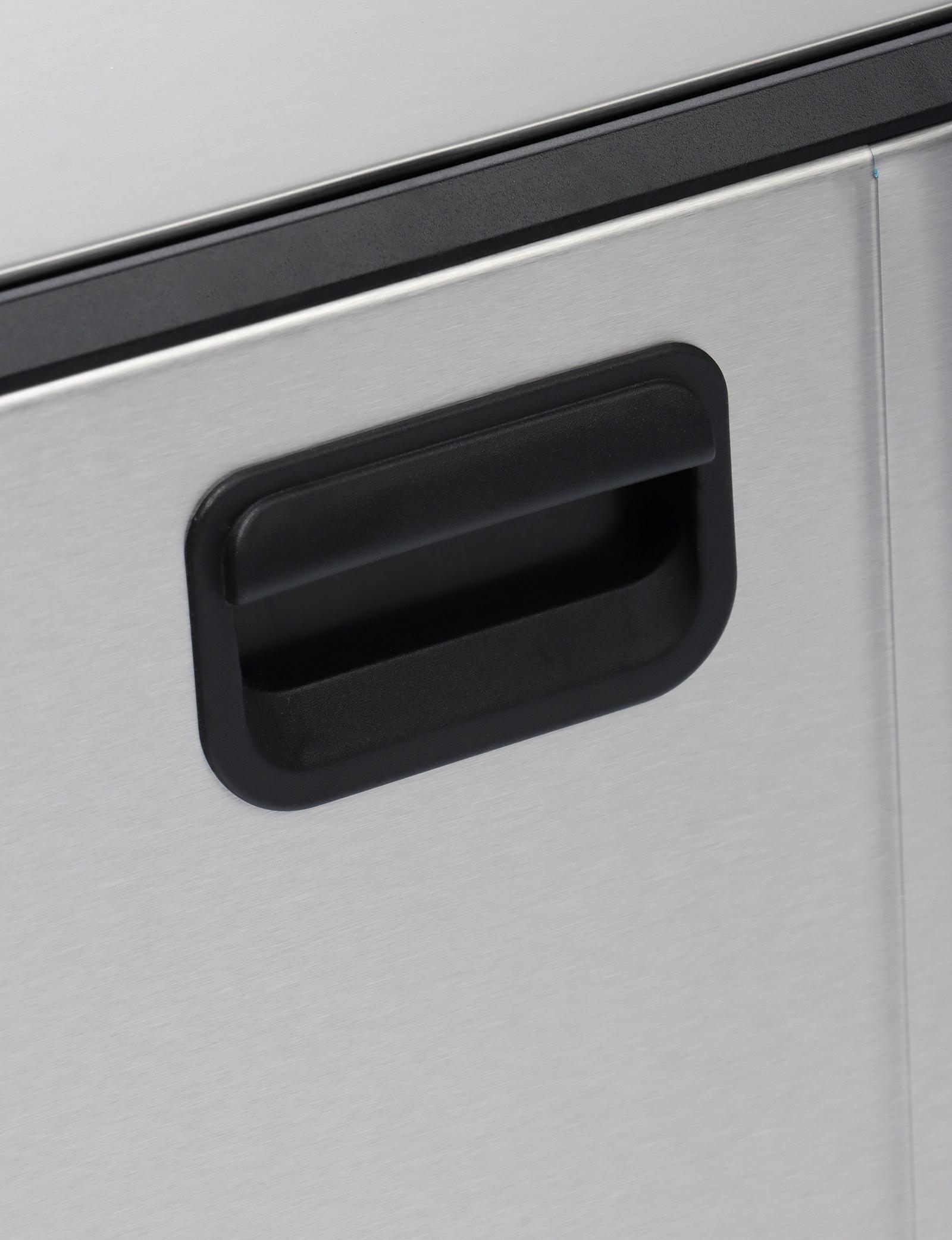 Ведро мусорное с педалью Stölz, 5 л, нержавеющая сталь, хром матовый