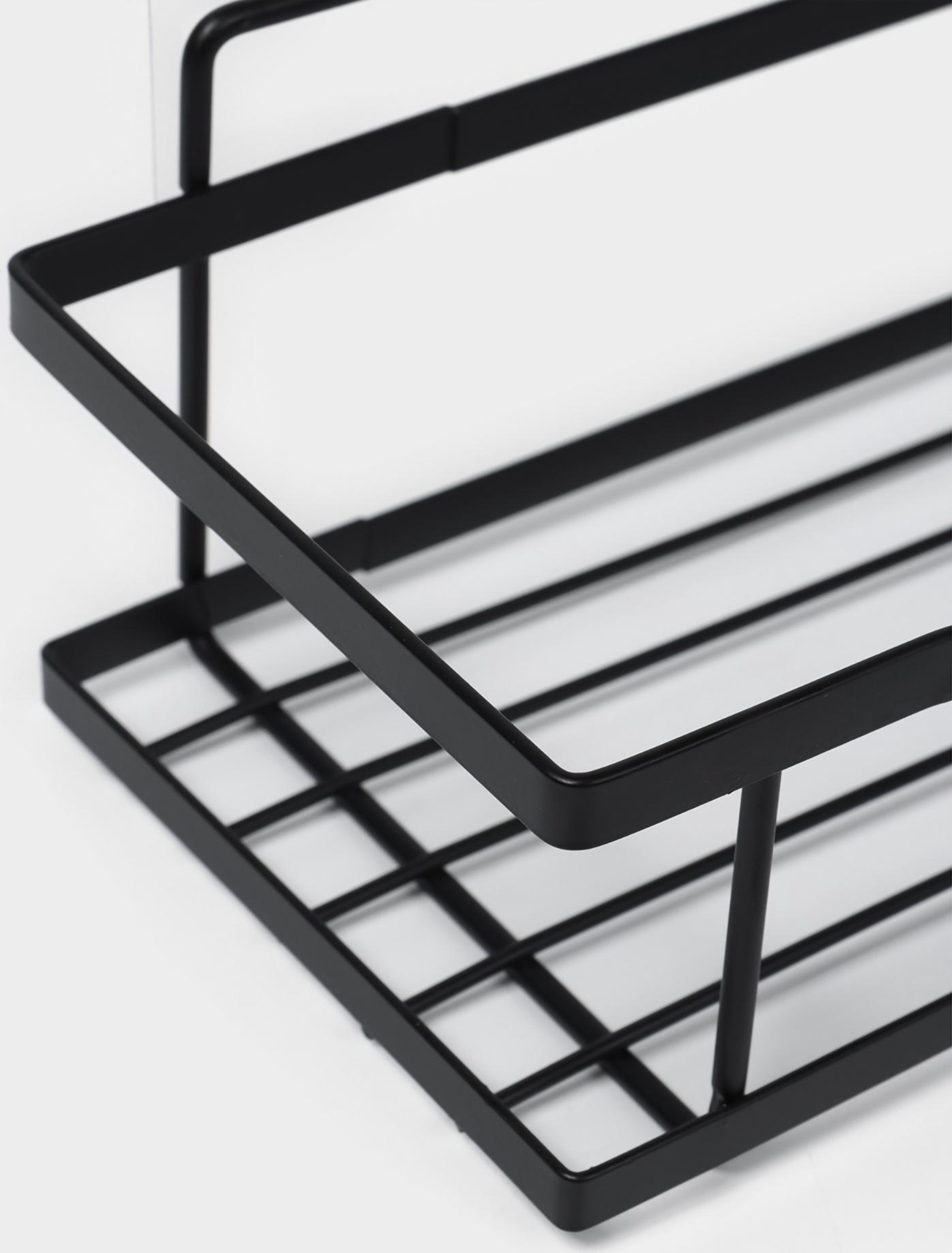 Полки для ванной Stölz, 2 шт., мыльница, чёрные