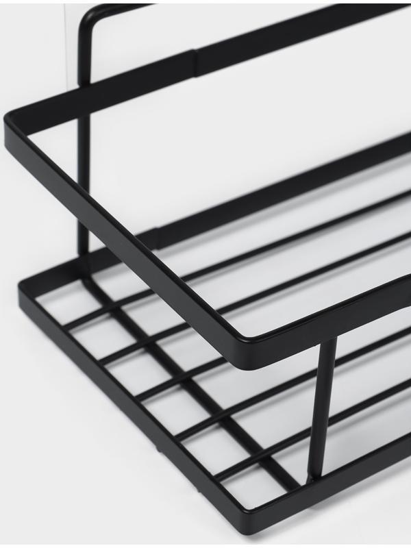 Полки для ванной Stölz, 2 шт., мыльница, чёрные