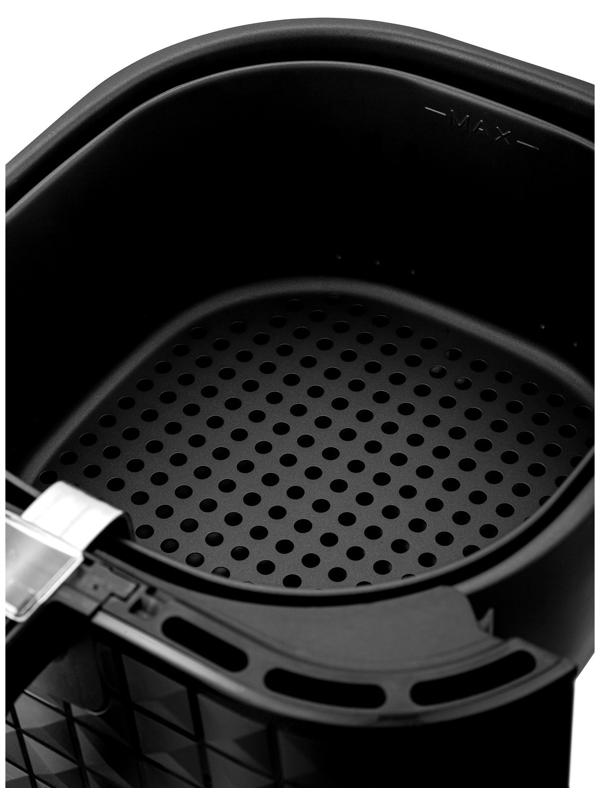 Аэрогриль BRAYER 2035BR, 1800 Вт, 6 литров, 7 программ, 80-200°С, таймер, сенсорный, чёрный