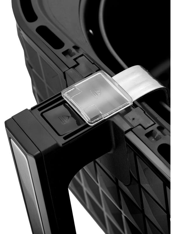 Аэрогриль BRAYER 2035BR, 1800 Вт, 6 литров, 7 программ, 80-200°С, таймер, сенсорный, чёрный