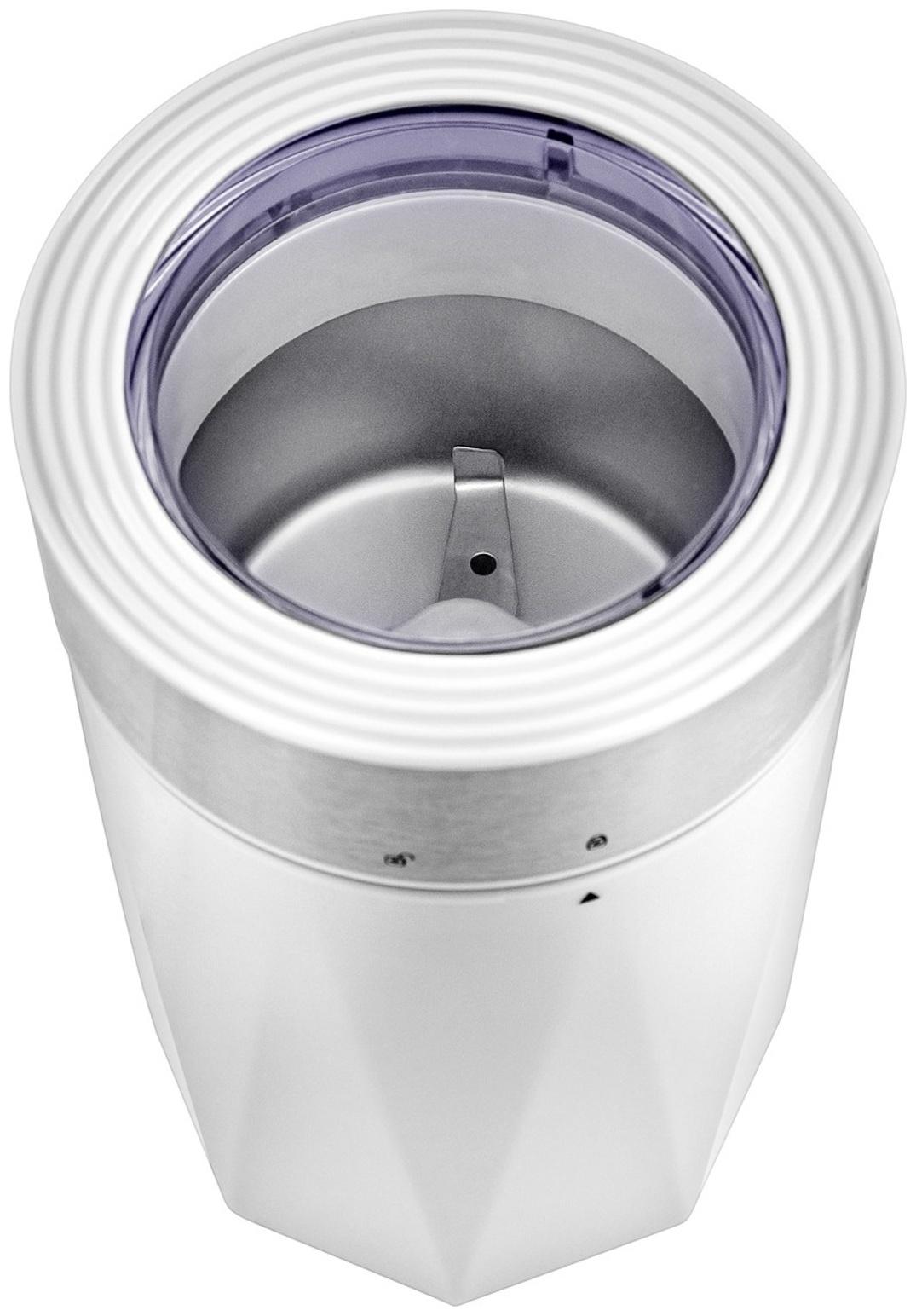 Кофемолка BRAYER 1188BR, электрическая, ножевая, 150 Вт, 60 грамм, белая