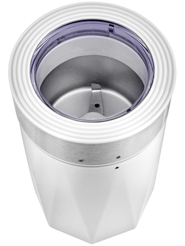 Кофемолка BRAYER 1188BR, электрическая, ножевая, 150 Вт, 60 грамм, белая