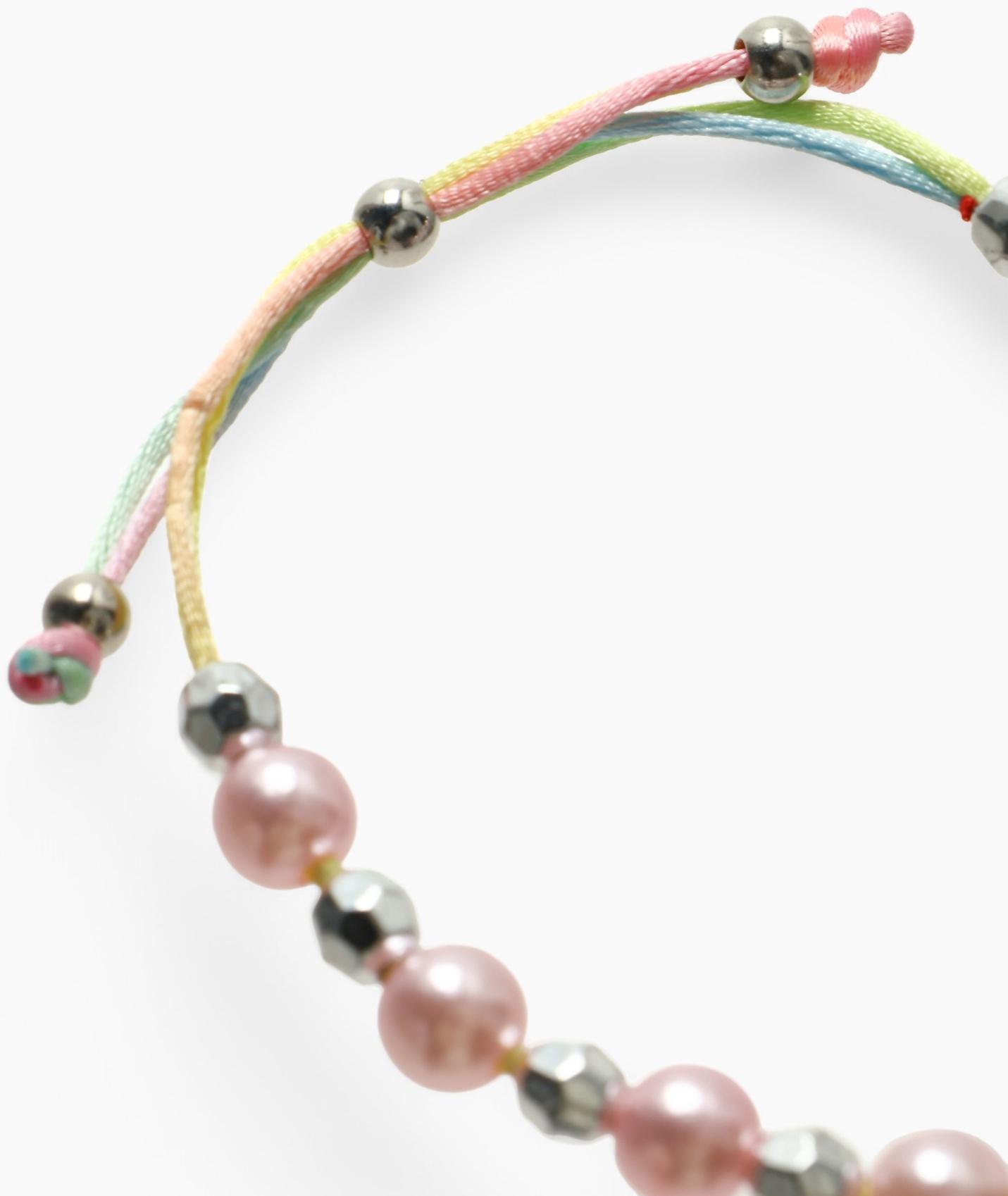 Браслет детский «Выбражулька» на затяжке, коала с бусинами, цветной