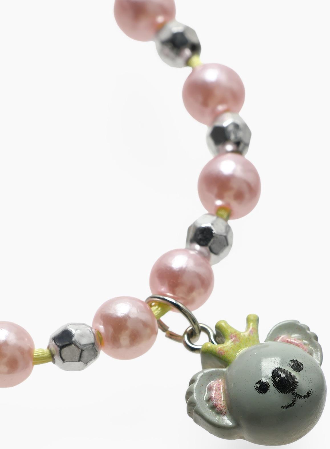 Браслет детский «Выбражулька» на затяжке, коала с бусинами, цветной