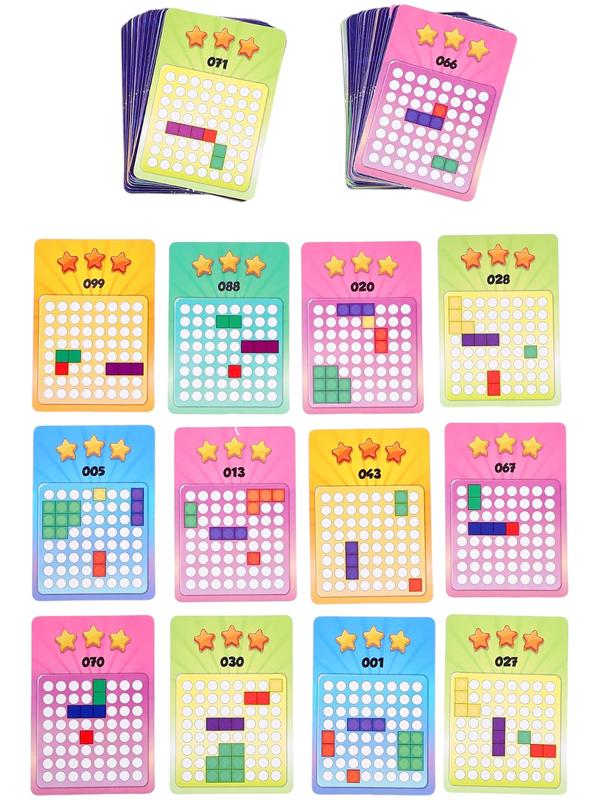 Настольная игра «IQ-блоки», от 1 игрока, 3+