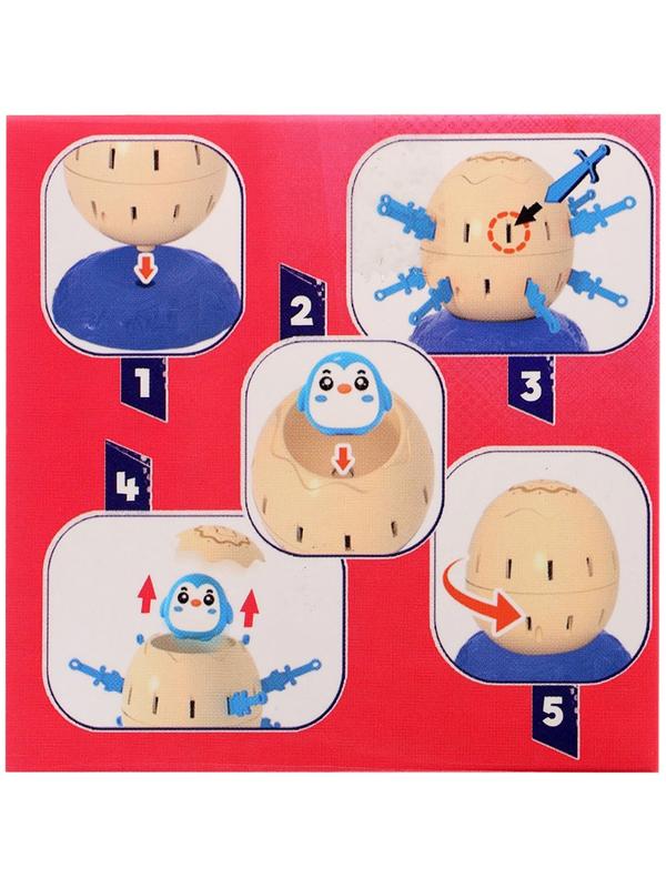 Настольная игра на везение «Лети, Пингви!», 2-4 игрока, 5+