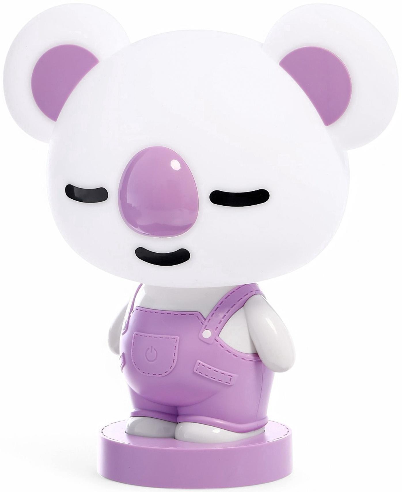 Лампа - ночник «Коала», световые эффекты, работает от сети, МИКС