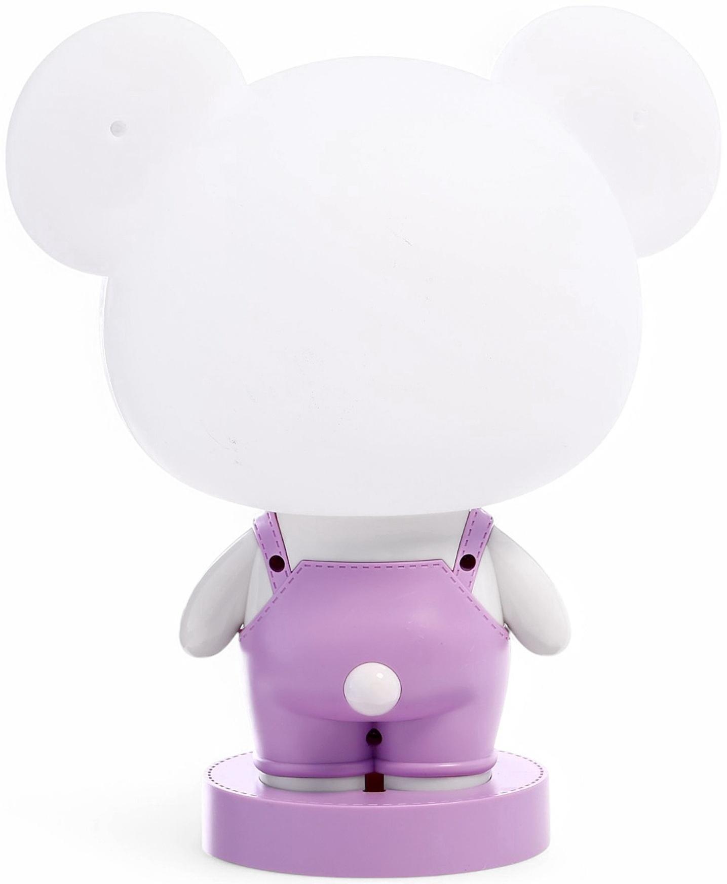 Лампа - ночник «Коала», световые эффекты, работает от сети, МИКС