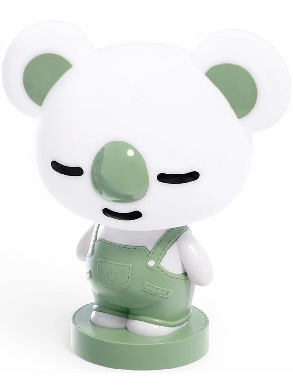 Лампа - ночник «Коала», световые эффекты, работает от сети, МИКС